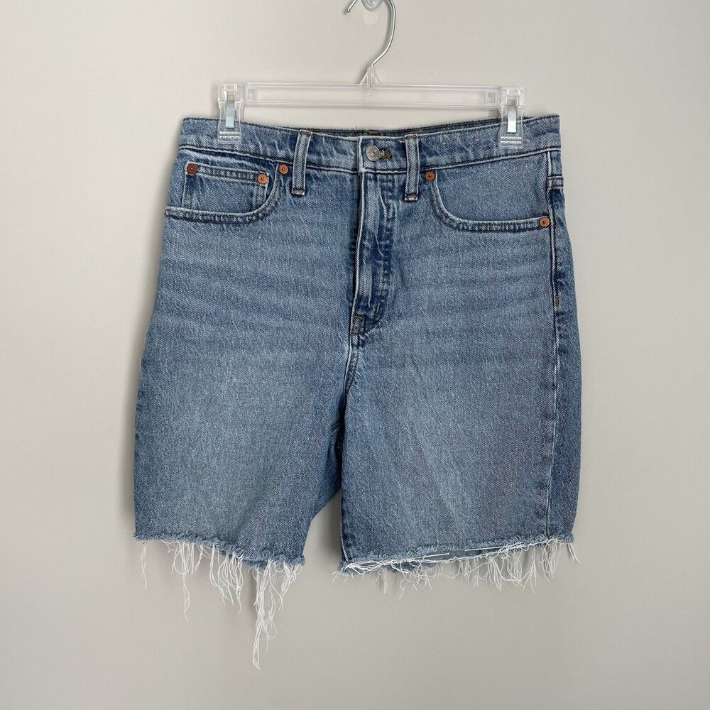 Madewell Light Blue Denim Cutoff Shorts